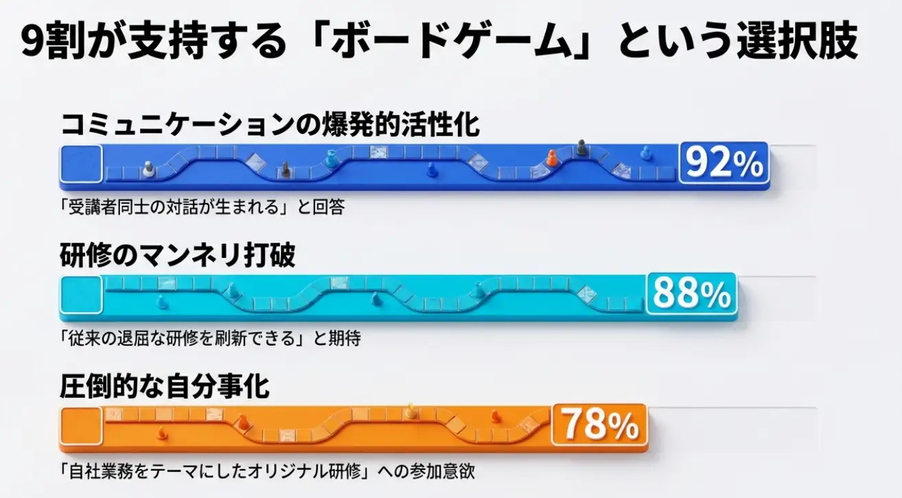 企業向けボードゲームで期待されること